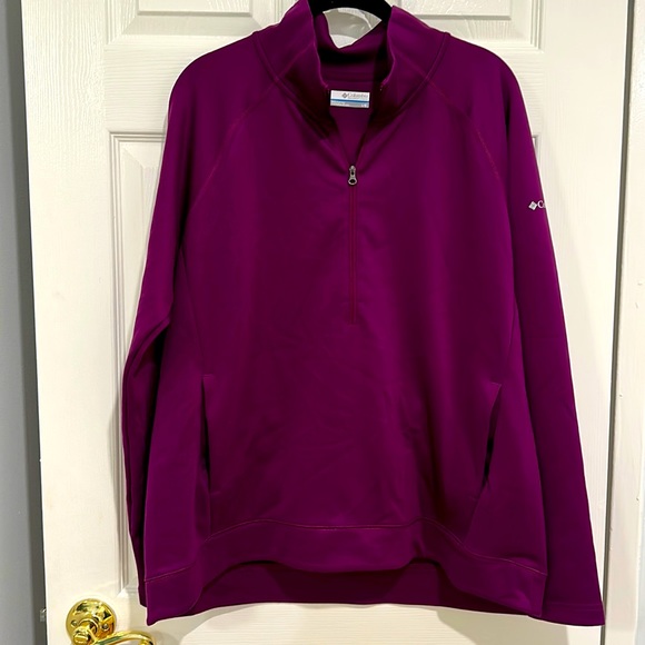 Columbia Tops - 3/4 zip Columbia Pullover